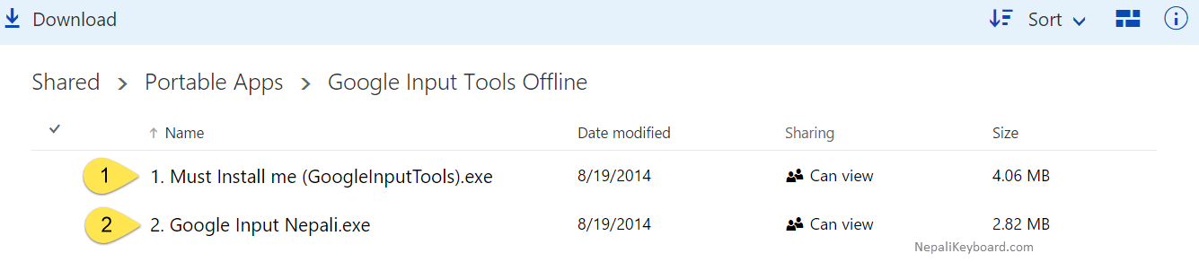 Google Input Tool Nepali Offline